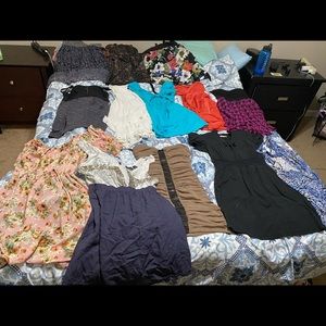 Dresses and clothing size small